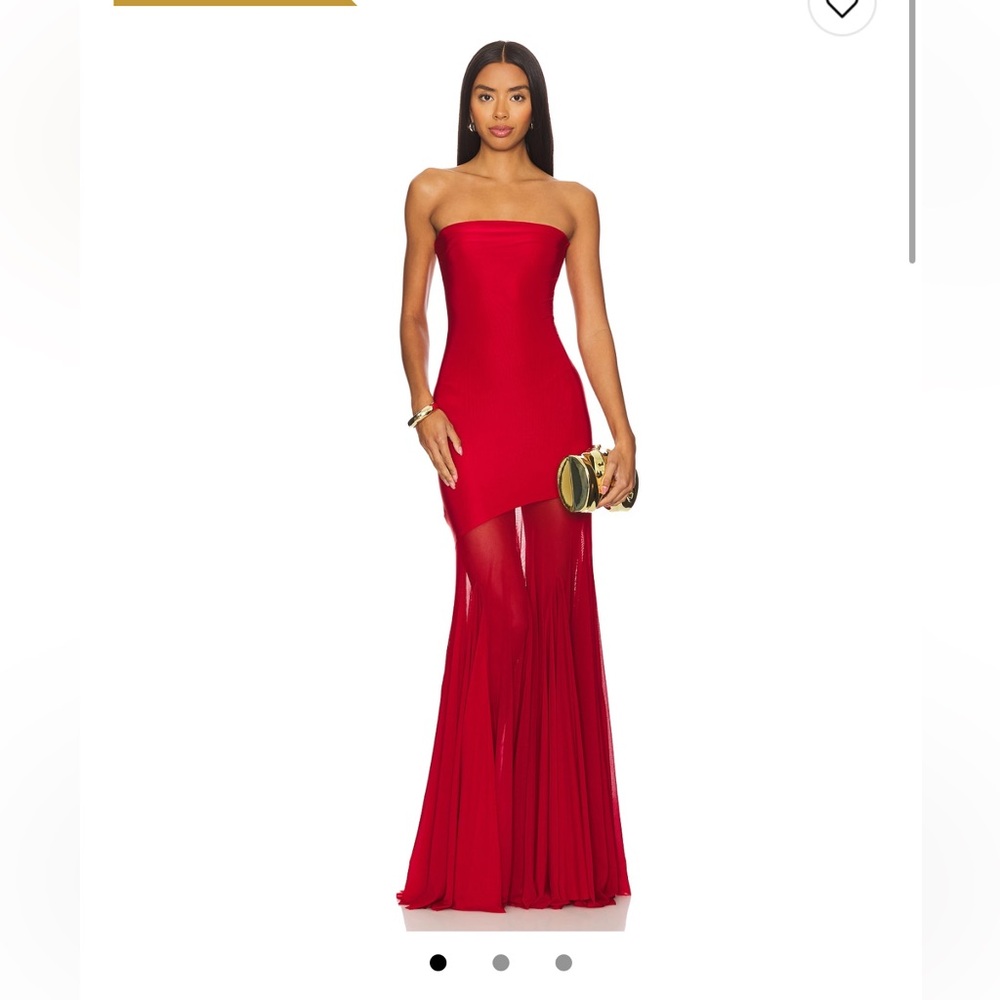 Deme by Gabriella Dahlia Gown in Maroon